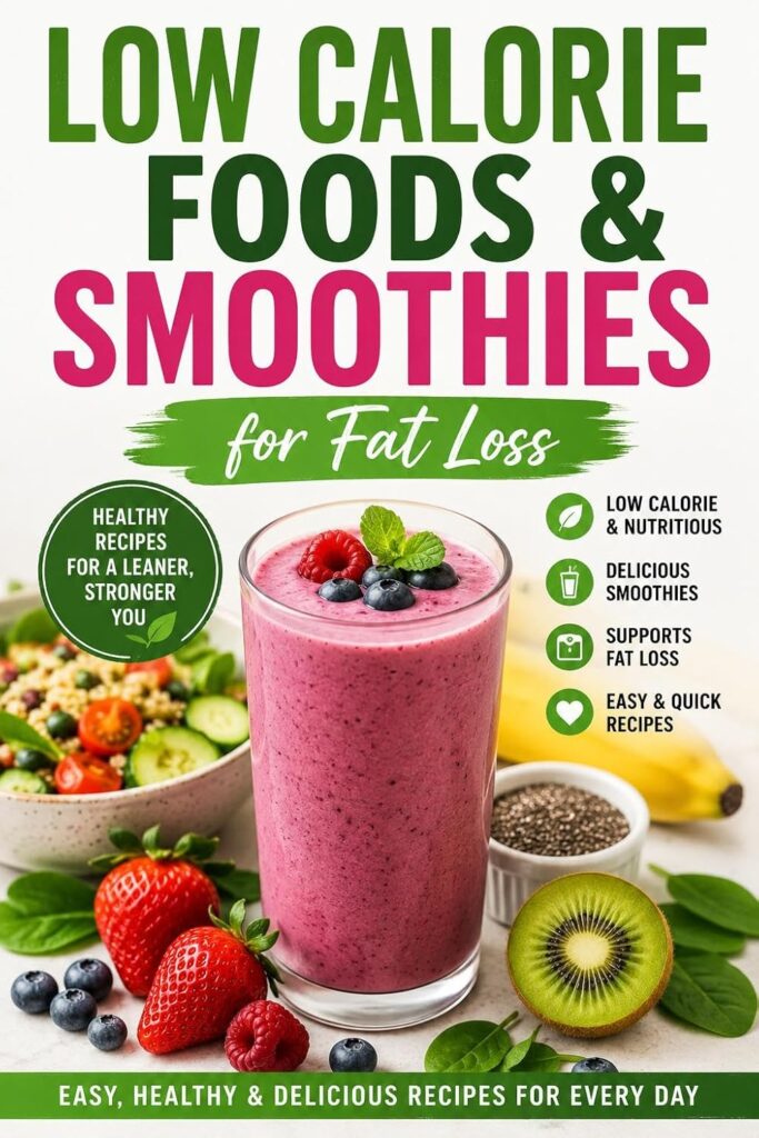 low calorie foods & smoothies recipes
