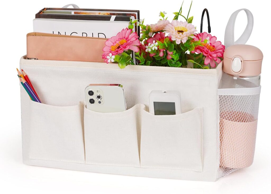 Bedside Caddy Storage Organizer
