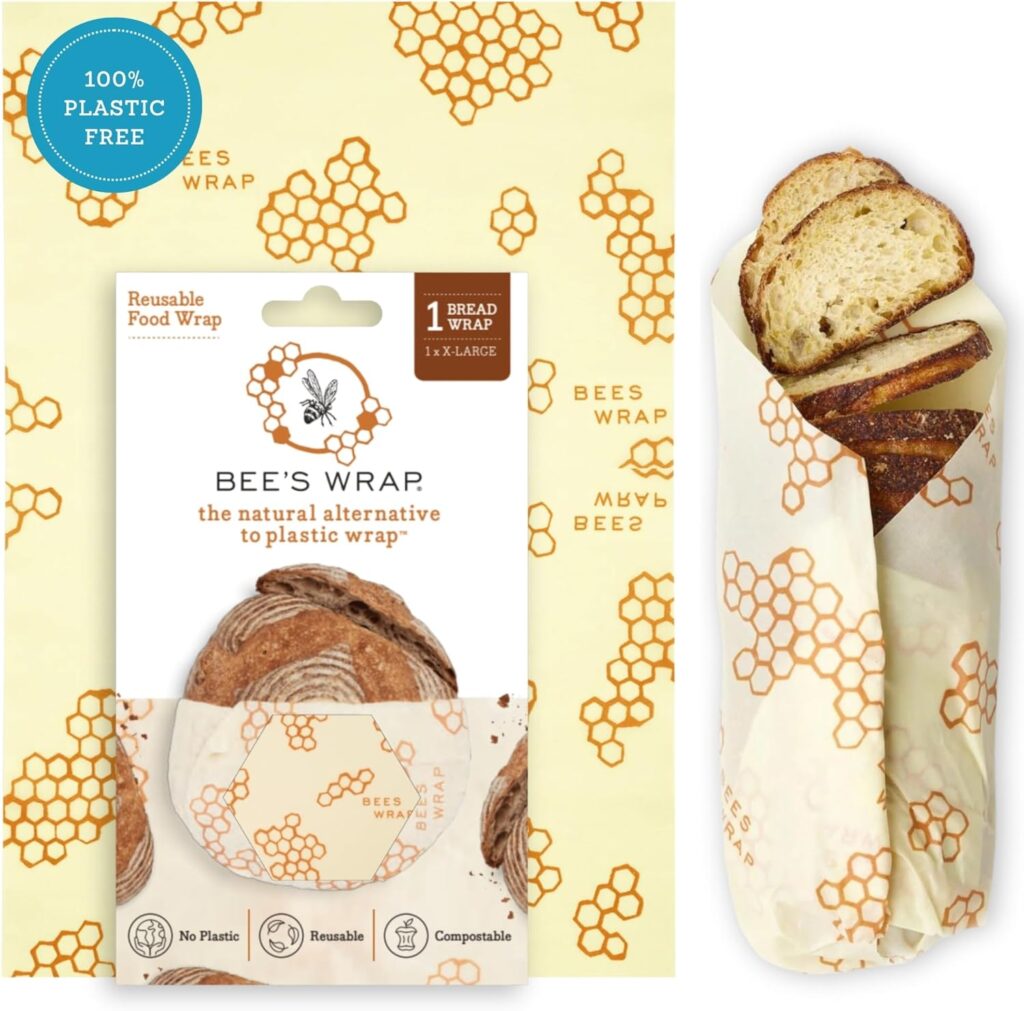 Bee's Wrap Beeswax Wrap for Bread is 17 x 23 inches