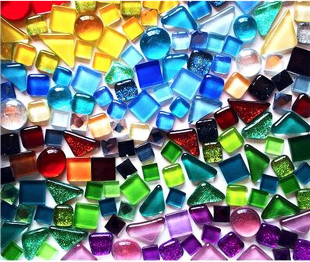 Glue Down Irregular Tiny Mosaic