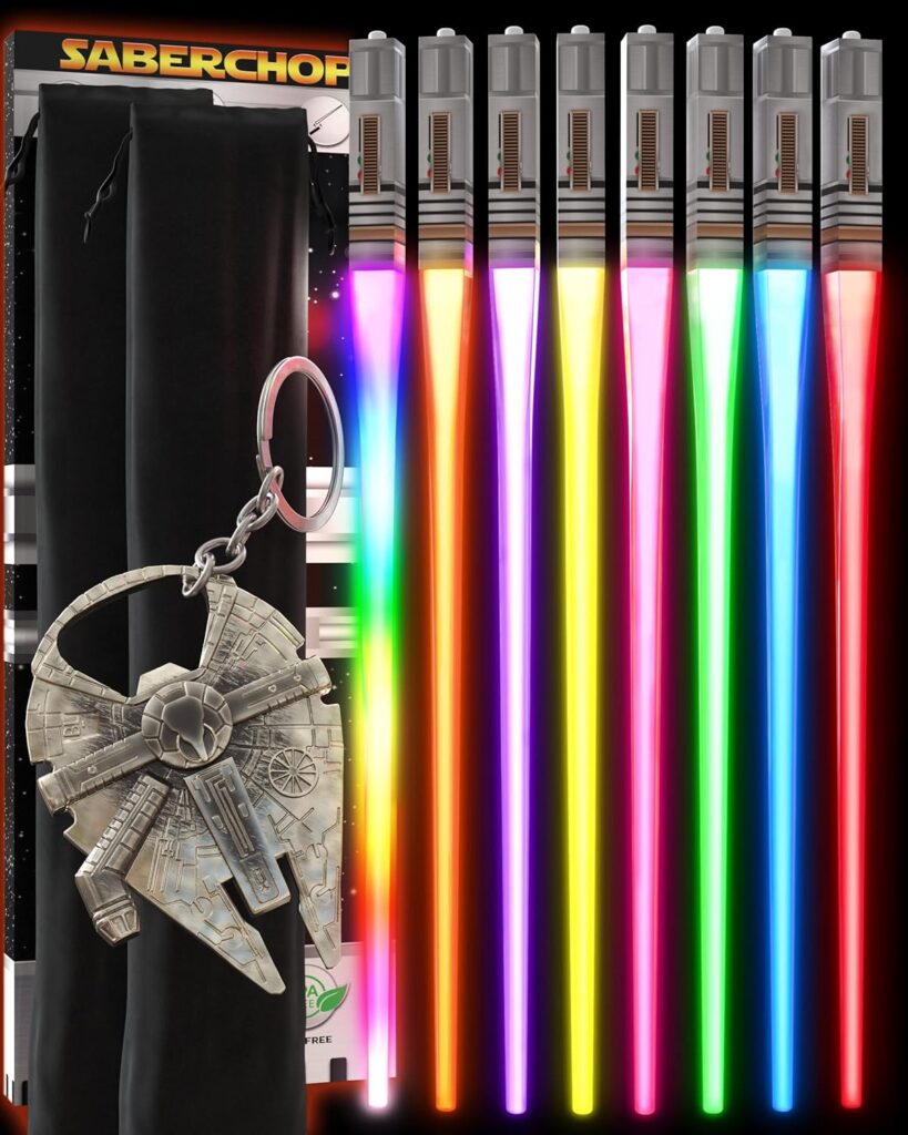 SaberChops Lightsaber Chopsticks 