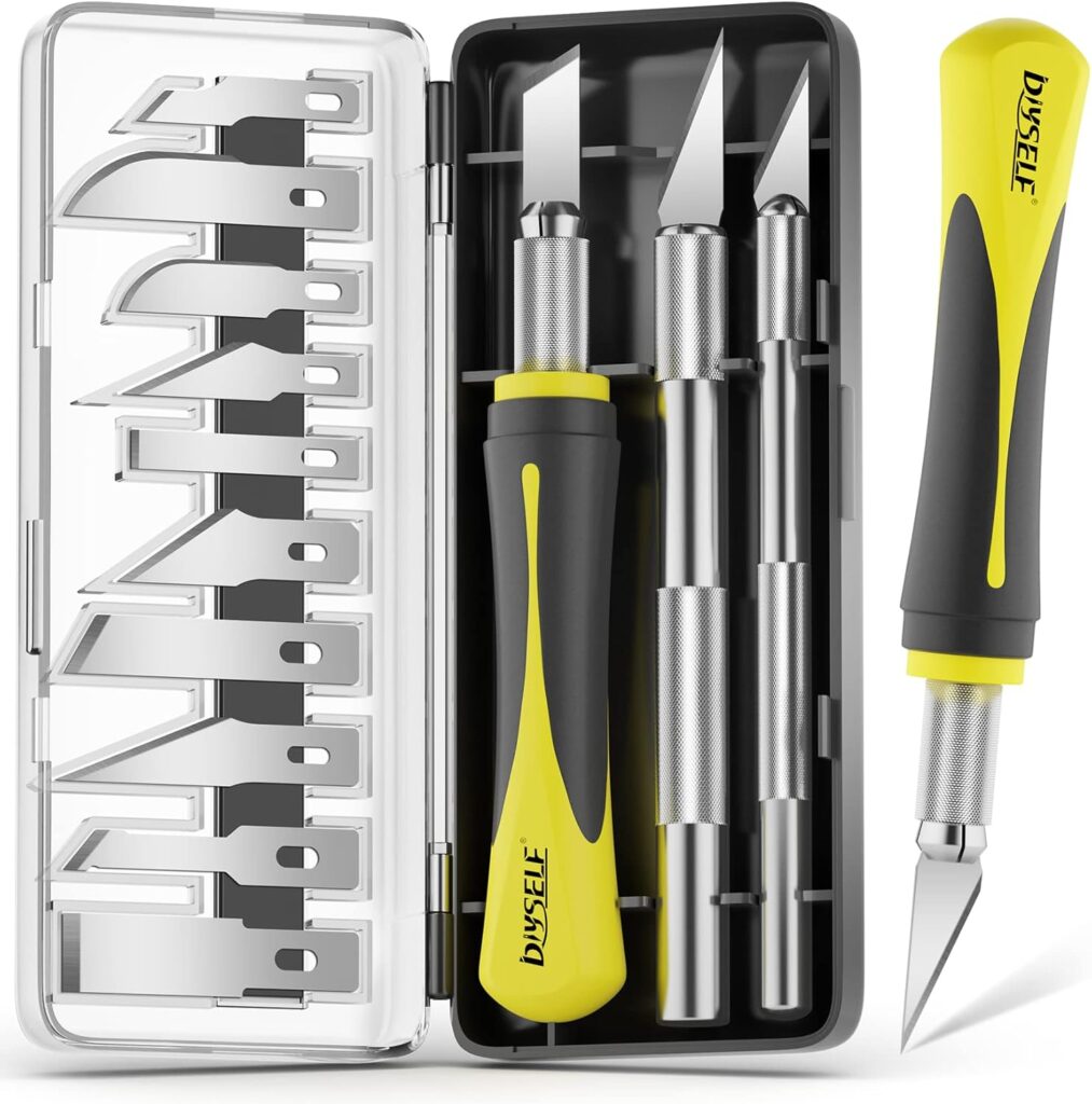 diyself exacto knife set for craft and decoupage cutting