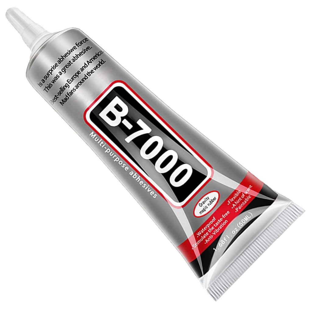 B7000 jewelry glue clear adhesive 50ml for attaching magnets to clay pieces