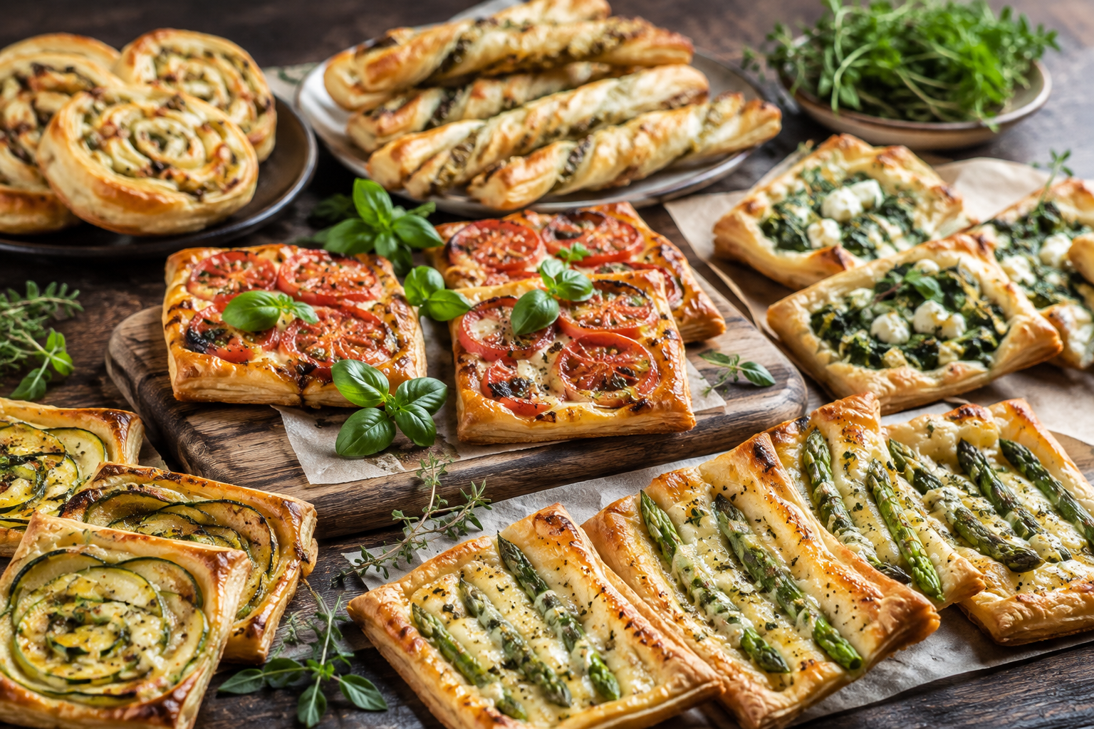 Easy and Irresistible Savory Puff Pastry Recipes
