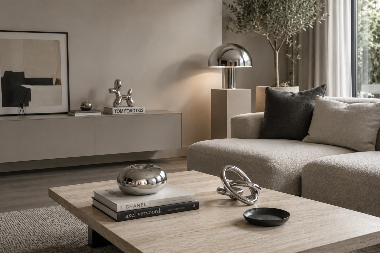 Chrome Home Decor — Lights, Accents and Accessories for a Sleek Modern Look