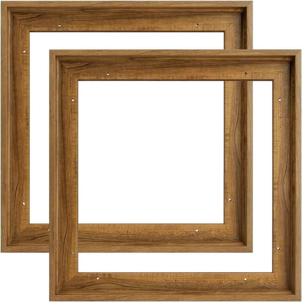 12x12 canvas floater frame for square DIY moss wall panel