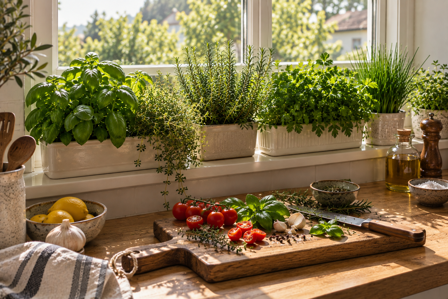 Common Culinary Herbs — Flavors, Benefits and Uses