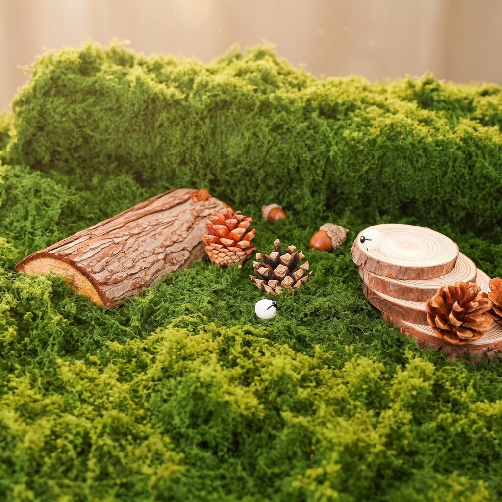 Fake moss rug 19.7x39.4 inch for small moss wall panel or table runner
