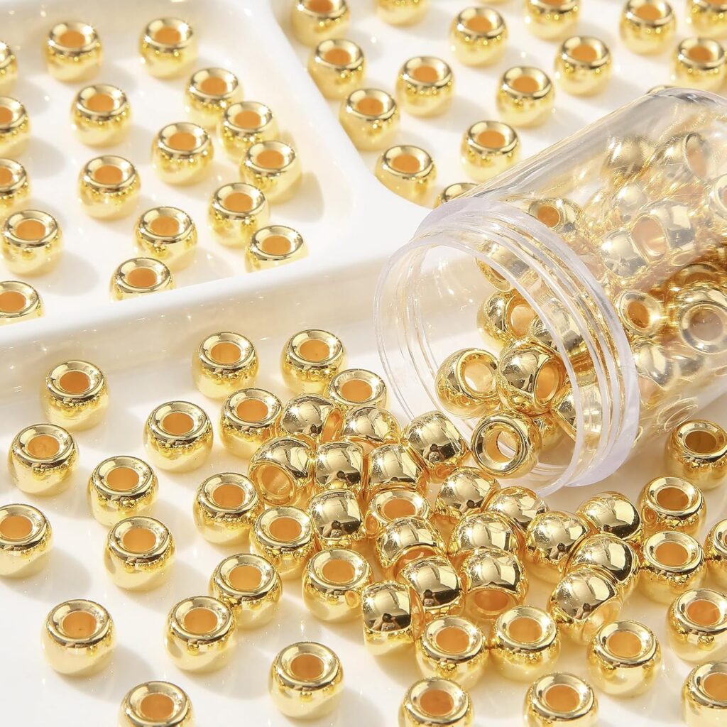 Brass double stud spike rivets for crochet bag finishing detail